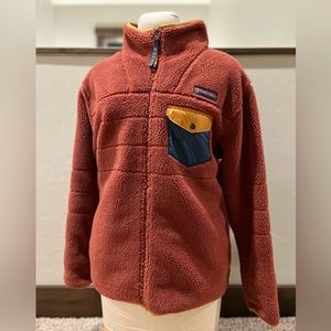 Columbia retro Sherpa ladies full zip fleece jacket - new condition